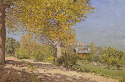 Près de Louveciennes, 1872 - Alfred Sisley